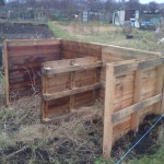 Pallet compost bins